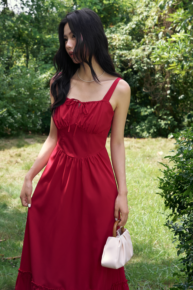 CARY MAXI DRESS (RED)