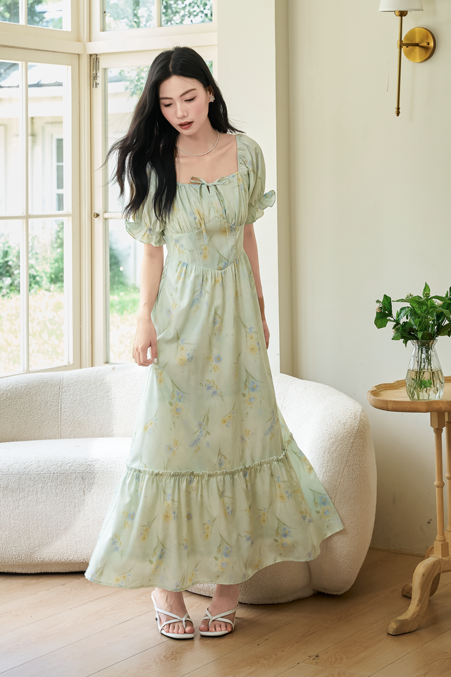 BLAINE MAXI DRESS (FLORAL)