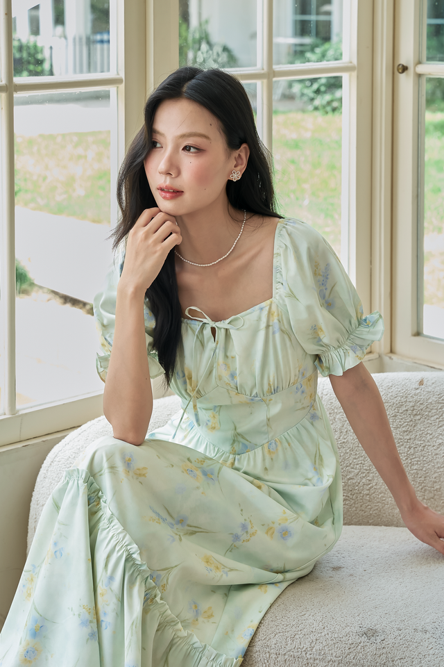 BLAINE MAXI DRESS (FLORAL)