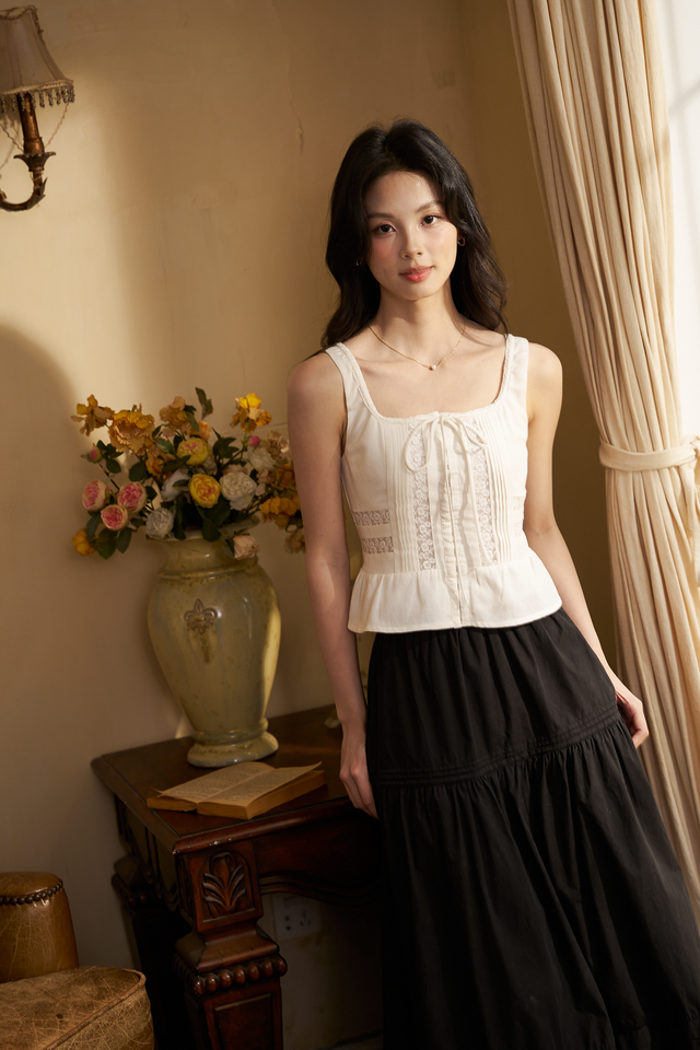 BELLAROSE TOP (WHITE)