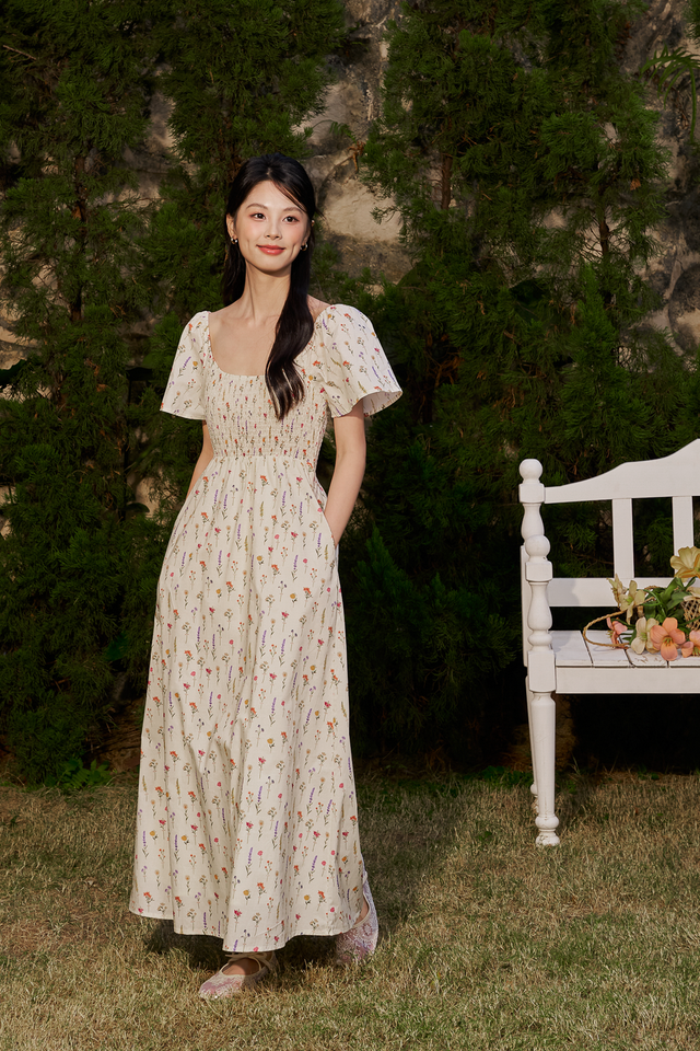 ZOE MAXI DRESS (FLORAL)