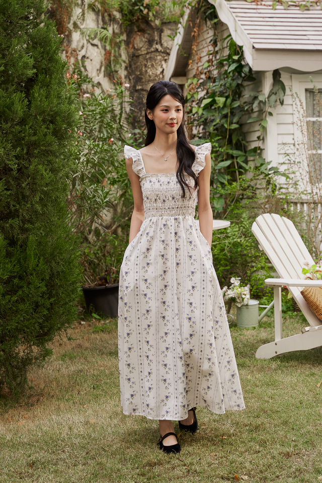 LAVINIA TWO WAY DRESS (BLUE)
